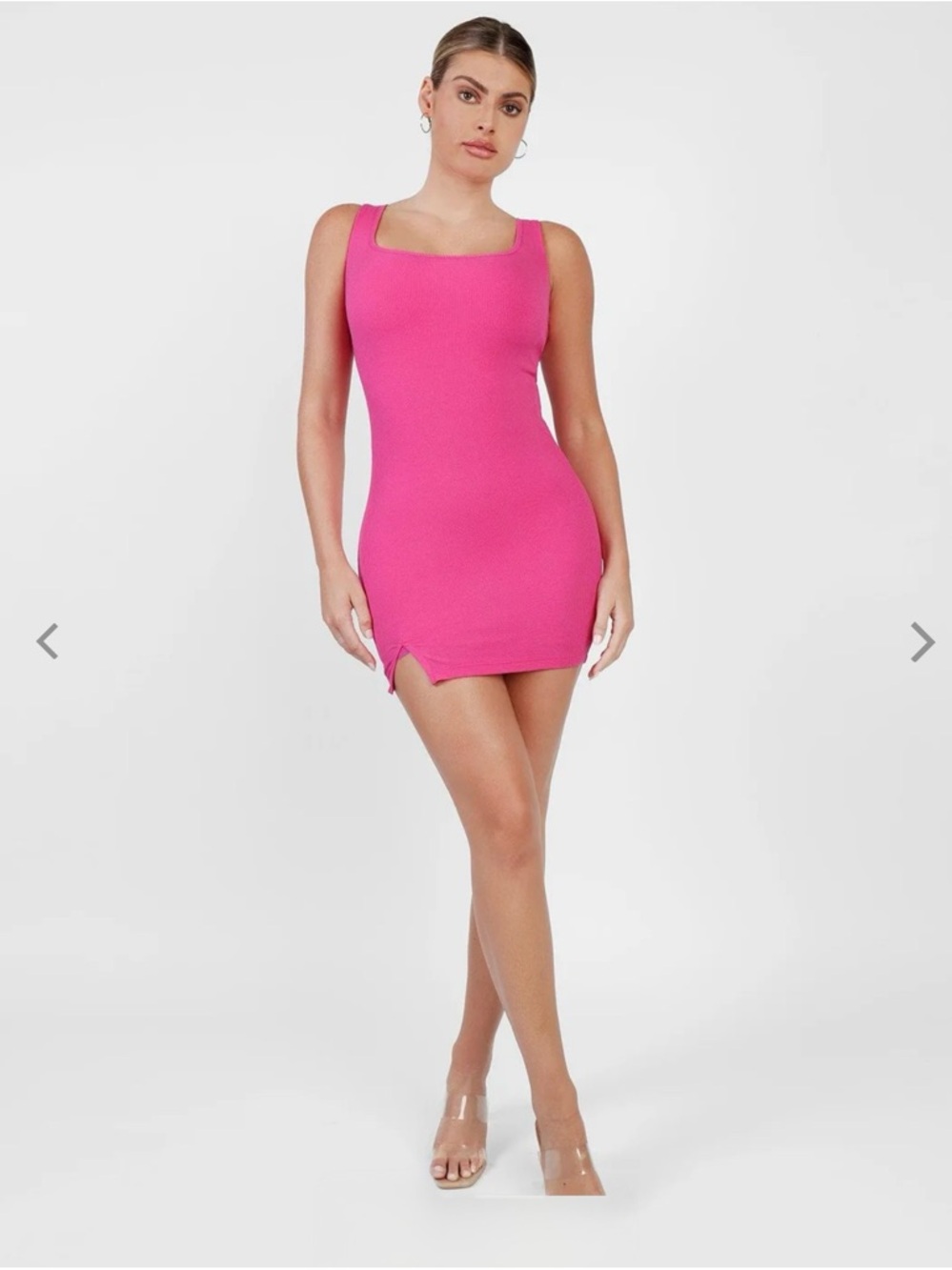 Popilush Women's Pink Shapewear Modal Sculpting Cocktail Dress XL NWT